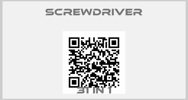 Screwdriver-31 IN 1