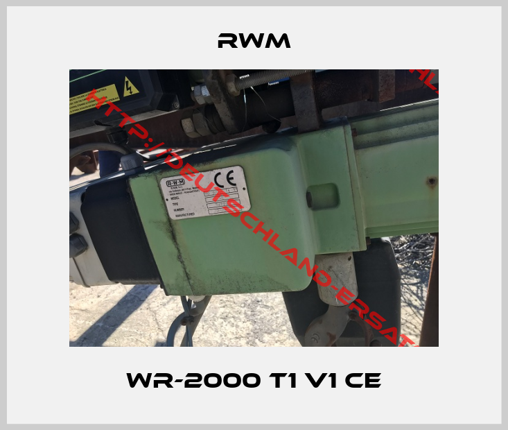 RWM-WR-2000 T1 V1 CE