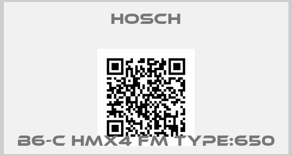 Hosch-B6-C HMX4 FM Type:650