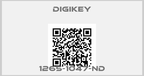 DIGIKEY-1265-1047-ND