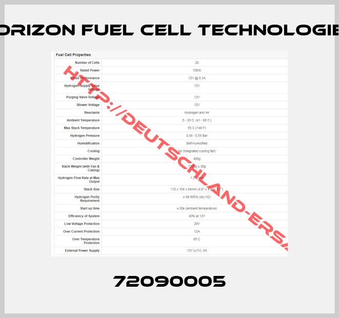 Horizon Fuel Cell Technologies-72090005