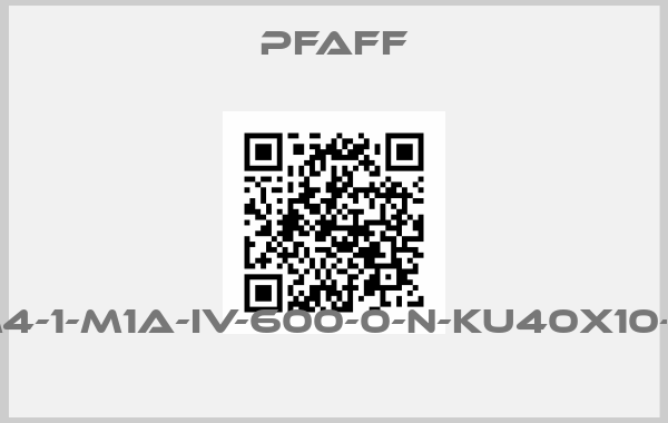 Pfaff-M4-1-M1A-IV-600-0-N-KU40X10-B 