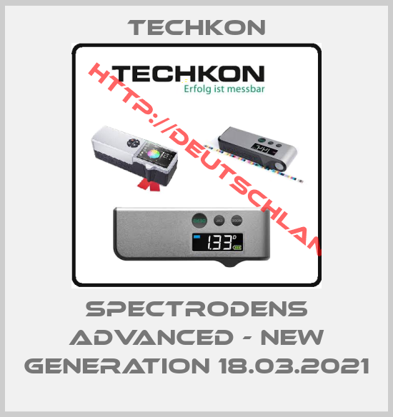 TECHKON-SpectroDens Advanced - New Generation 18.03.2021