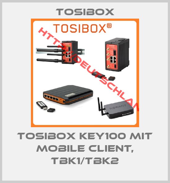 Tosibox-Tosibox Key100 mit Mobile Client, TBK1/TBK2