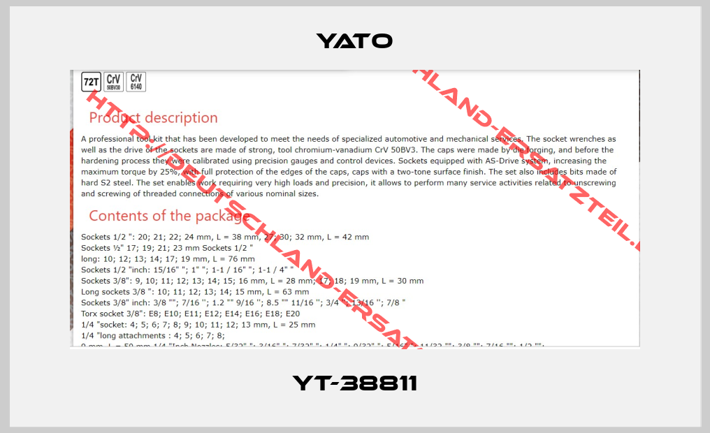 yato-YT-38811