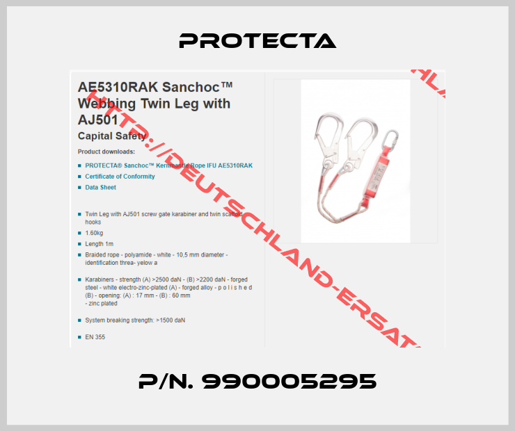 Protecta-P/n. 990005295
