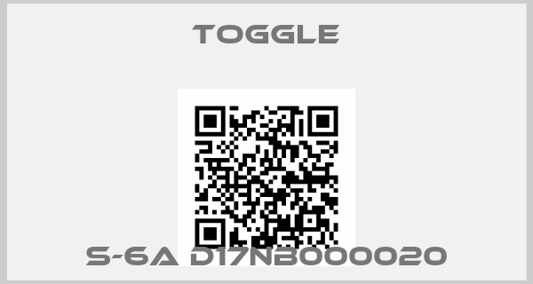 Toggle-S-6A D17NB000020