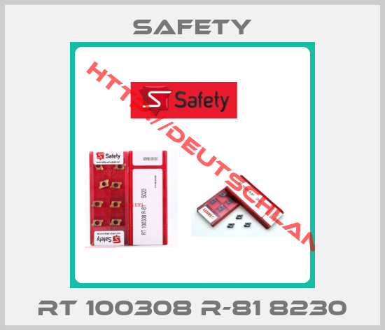 Safety-RT 100308 R-81 8230