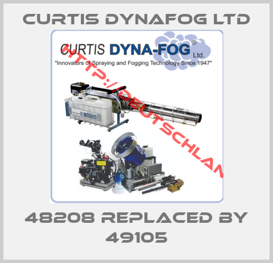 Curtis Dynafog Ltd-48208 replaced by 49105