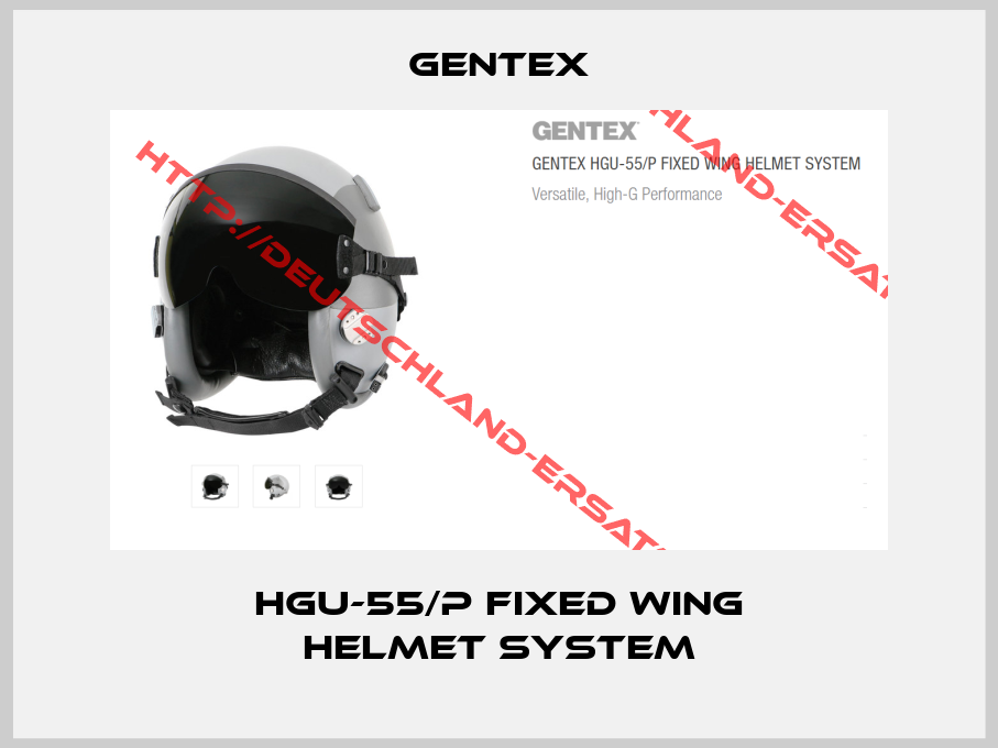 Gentex-HGU-55/P FIXED WING HELMET SYSTEM