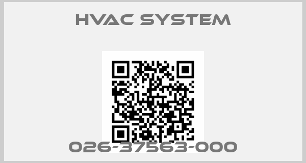 HVAC SYSTEM-026-37563-000