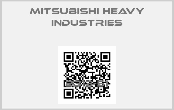 Mitsubishi Heavy Industries-2313-51