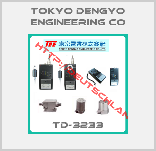 tokyo dengyo engineering co-TD-3233