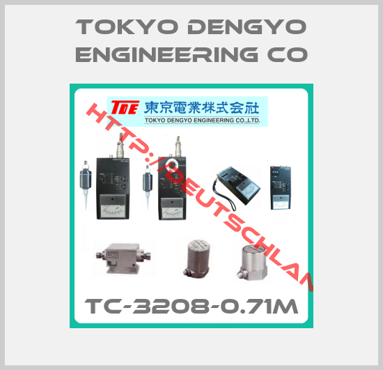 tokyo dengyo engineering co-TC-3208-0.71M