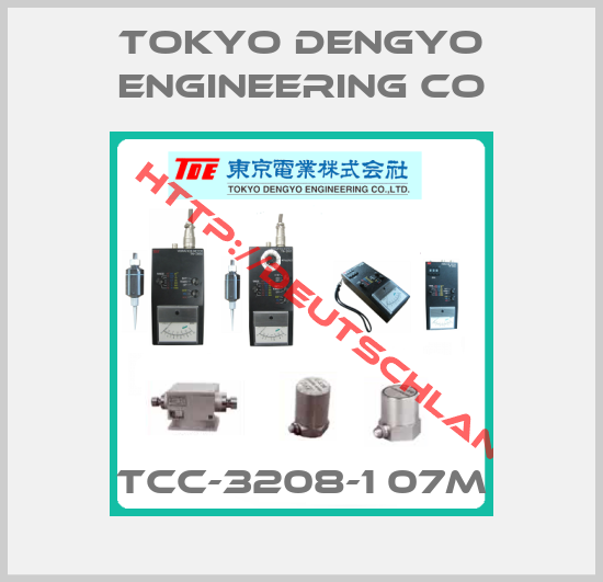 tokyo dengyo engineering co-TCC-3208-1 07M