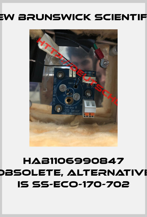 New Brunswick Scientific-HAB1106990847 obsolete, alternative is SS-ECO-170-702