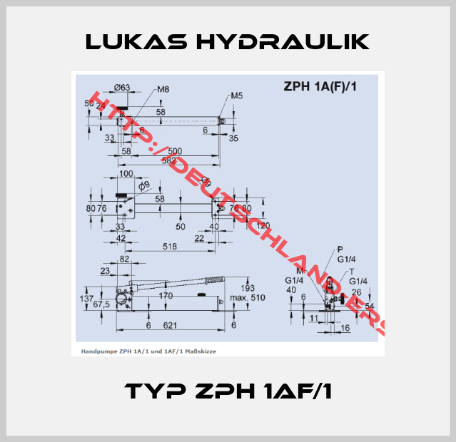 LUKAS HYDRAULIK-Typ ZPH 1AF/1