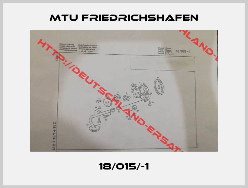 MTU FRIEDRICHSHAFEN-18/015/-1