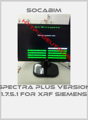 Socabim-Spectra Plus Version 1.7.5.1 for XRF Siemens
