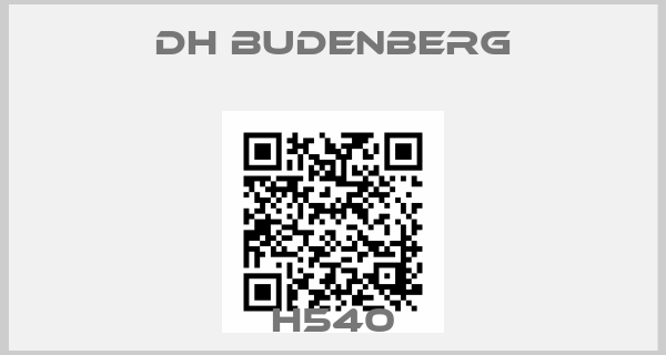 DH Budenberg-H540