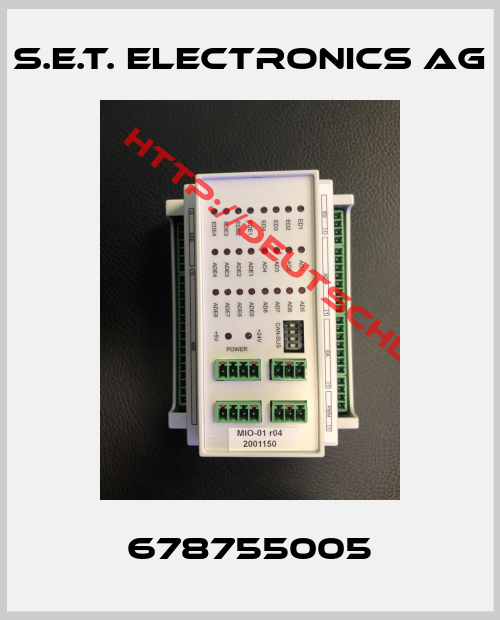 S.E.T. Electronics AG-678755005