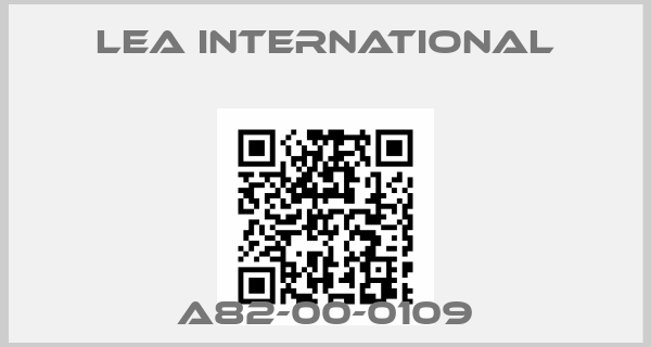 LEA INTERNATIONAL-A82-00-0109