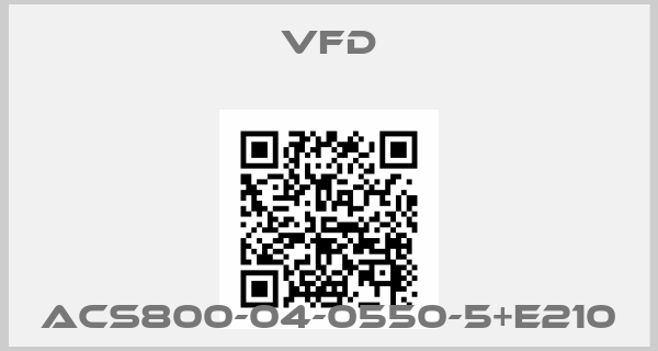 VFD-ACS800-04-0550-5+E210