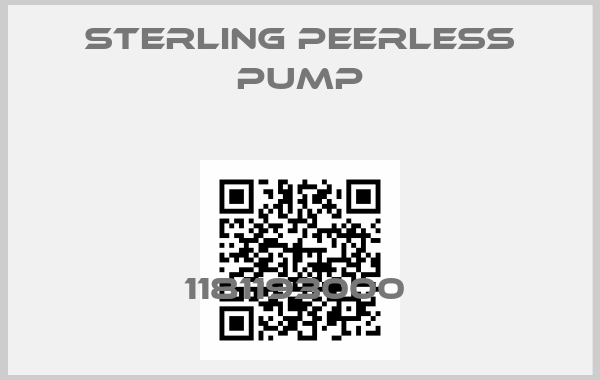 Sterling Peerless Pump-1181193000 