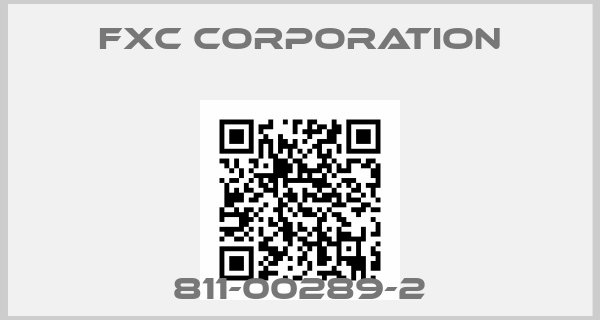 FXC CORPORATION-811-00289-2