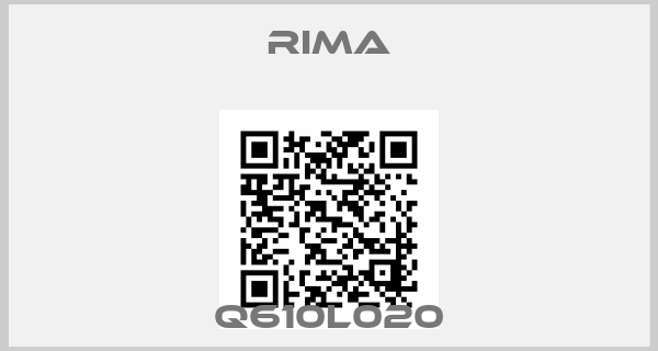 RIMA-Q610L020