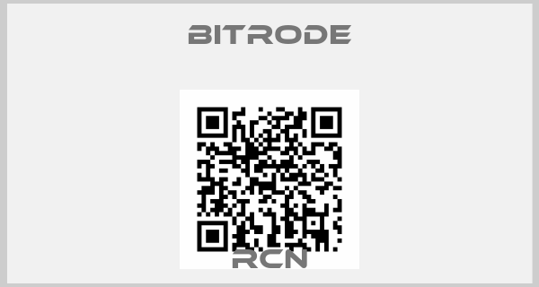 Bitrode-RCN