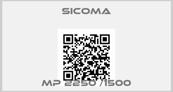 SICOMA-MP 2250 /1500