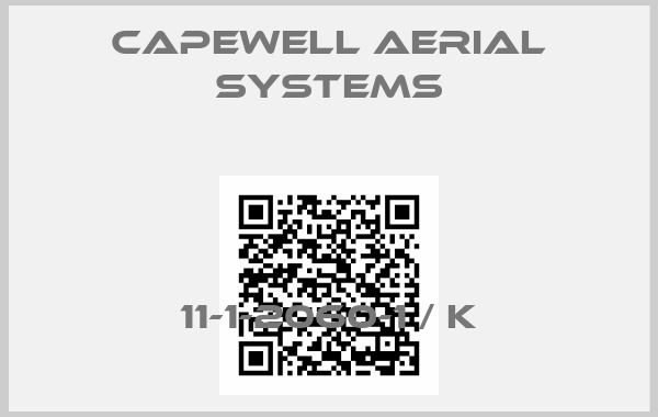 Capewell Aerial Systems-11-1-2060-1 / K
