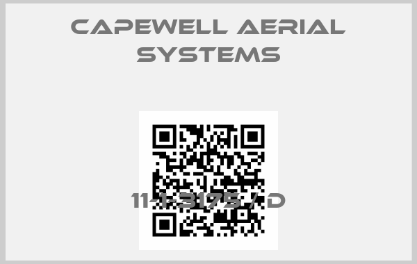 Capewell Aerial Systems-11-1-3175 / D