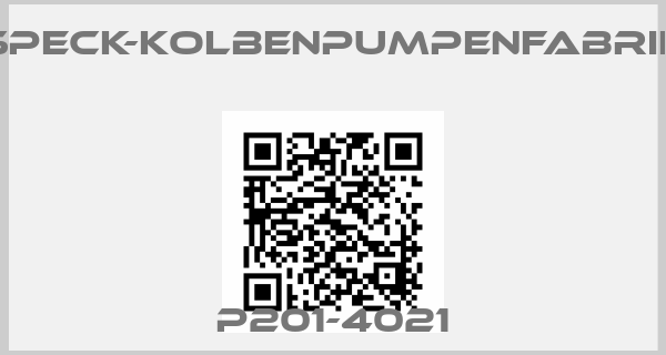SPECK-KOLBENPUMPENFABRIK-P201-4021