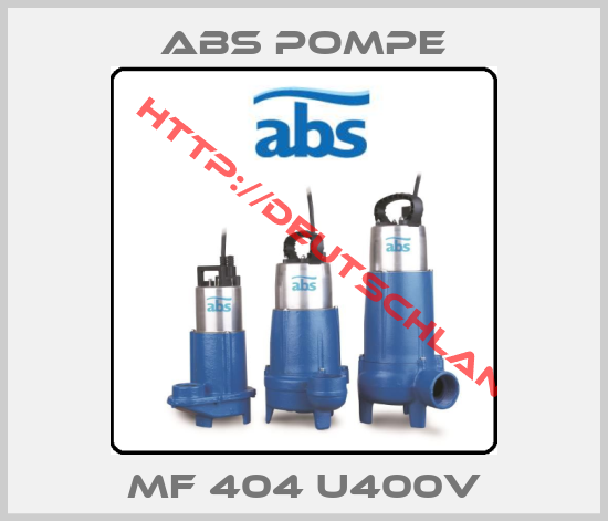 ABS POMPE-MF 404 U400V