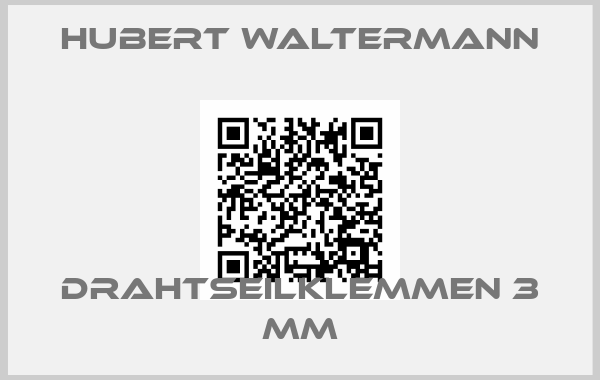 Hubert Waltermann-Drahtseilklemmen 3 mm