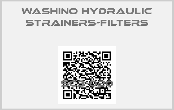 Washino Hydraulic Strainers-Filters-SC3-020