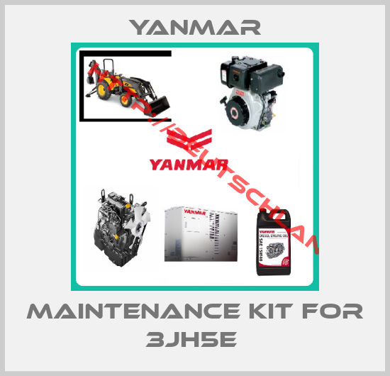 Yanmar-MAINTENANCE KIT FOR 3JH5E 
