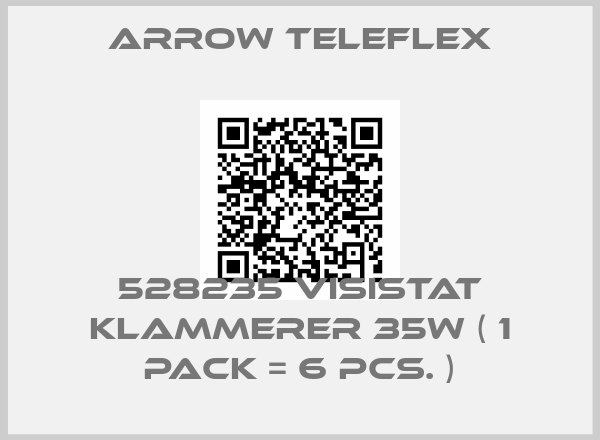 Arrow Teleflex-528235 Visistat Klammerer 35W ( 1 pack = 6 pcs. )