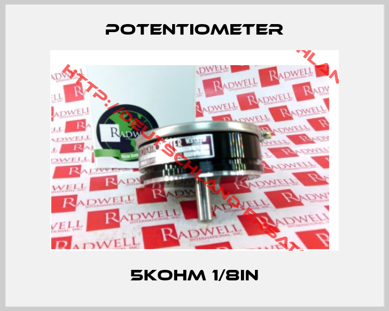 Potentiometer-5KOHM 1/8IN