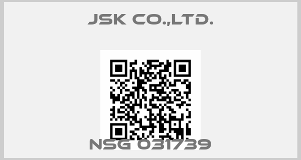 JSK Co.,Ltd.-NSG 031739