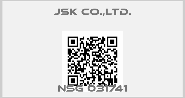 JSK Co.,Ltd.-NSG 031741