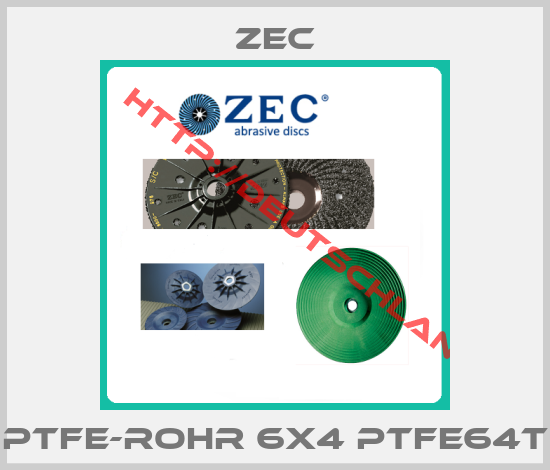 ZEC-PTFE-Rohr 6x4 PTFE64T
