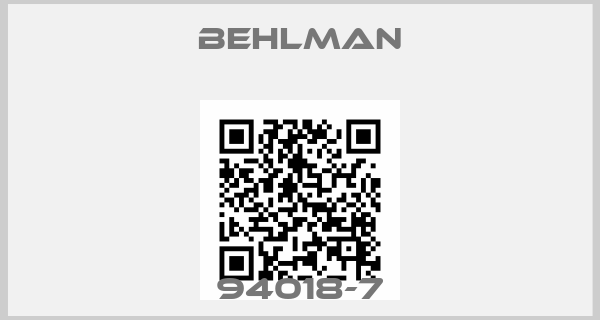 BEHLMAN-94018-7