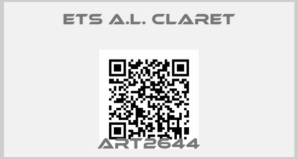 ETS A.L. CLARET-ART2644