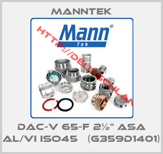 MANNTEK-DAC-V 65-F 2½" ASA Al/Vi ISO45   (G359D1401)
