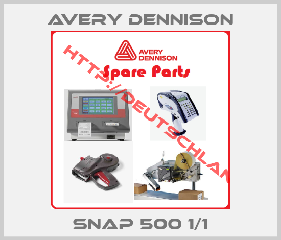 AVERY DENNISON-SNAP 500 1/1