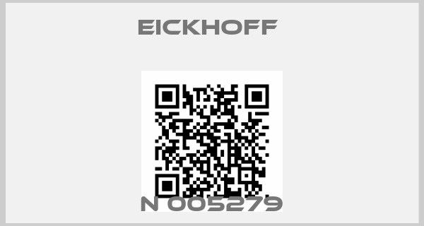 EICKHOFF -N 005279