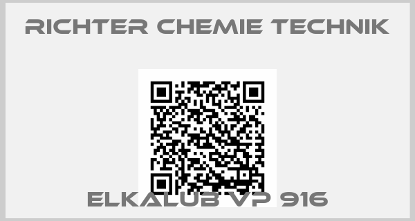 Richter Chemie Technik-Elkalub VP 916